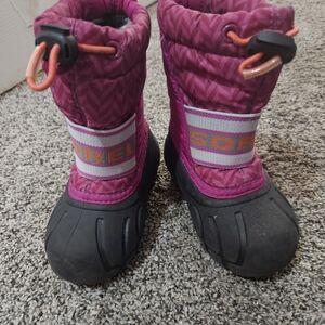 Sorel Kids' Pink Winter Boots